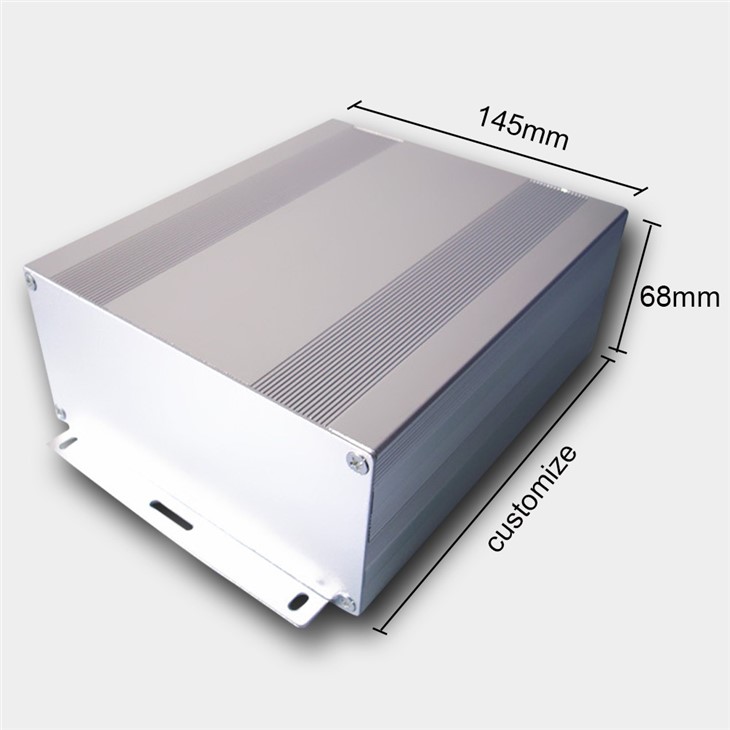 Aluminium extrusionem Profile clausura enim PCB