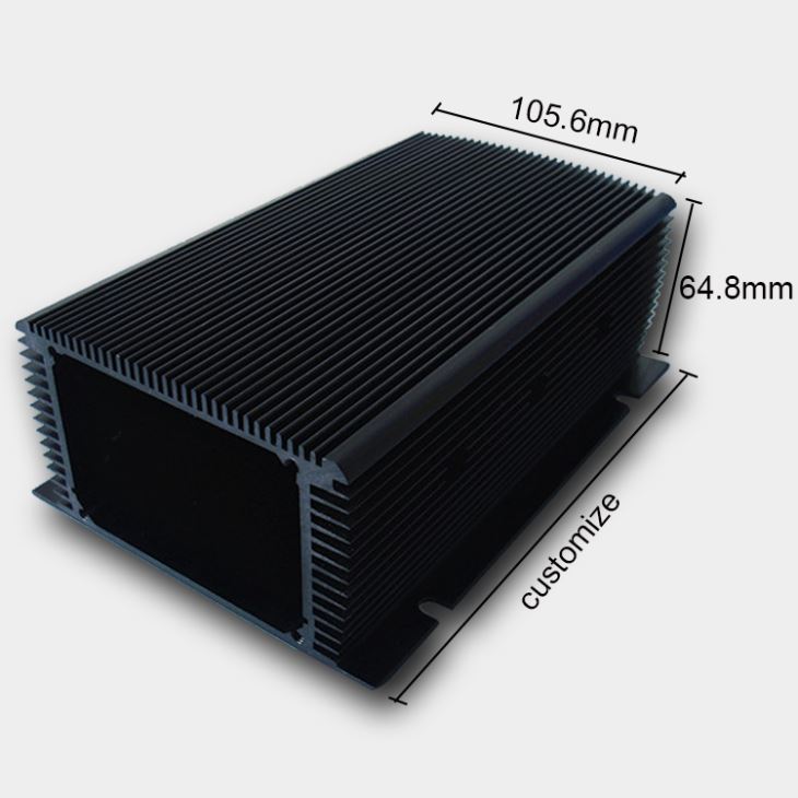 Anodized aluminium extrusionem profiles Box