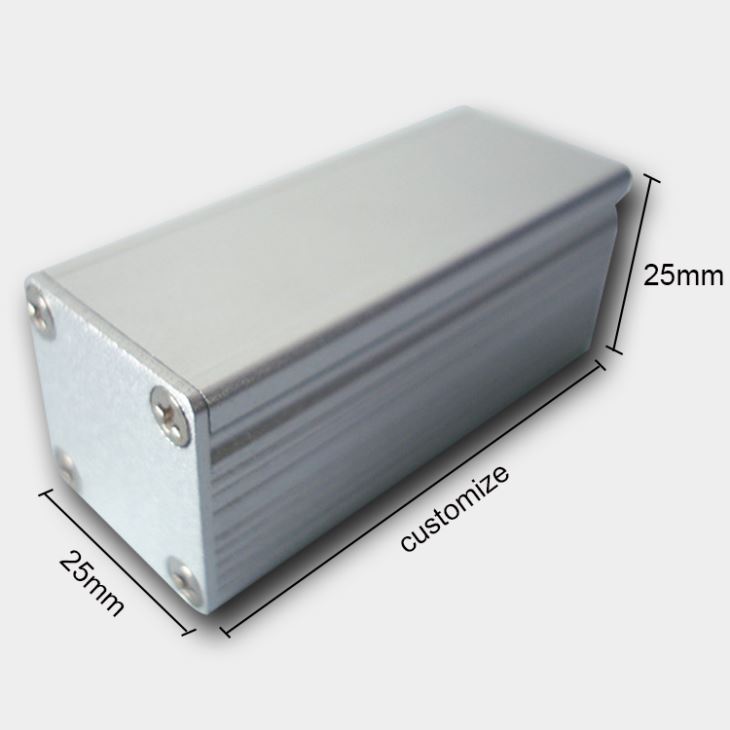 Aluminium PCB Electronic clausura extrusionem