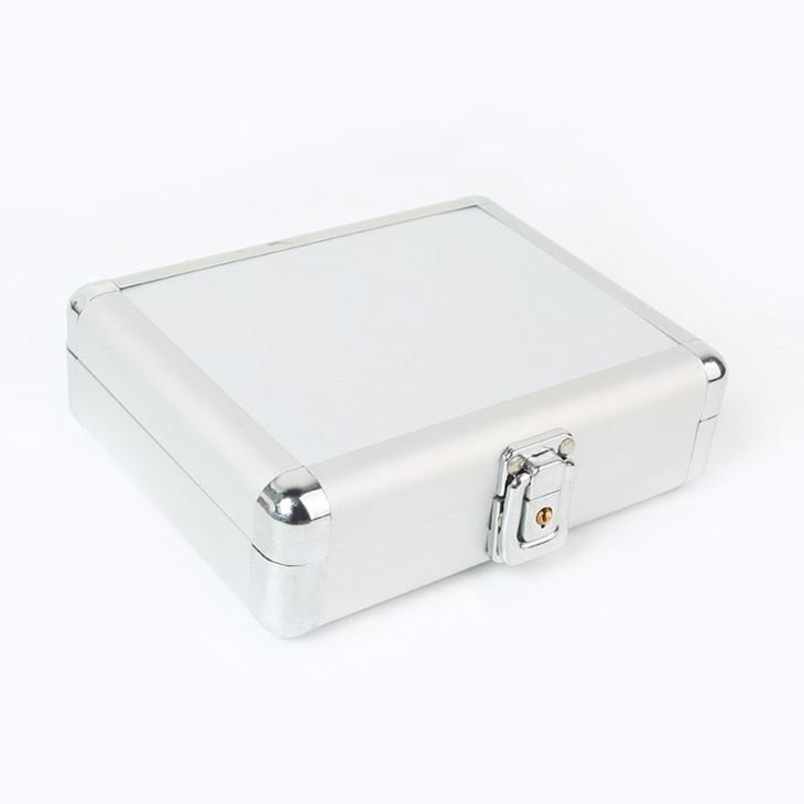 Parvus Silver Aluminium Box